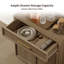 Commode d'appoint de 30 po de largeur avec tiroir et tablettes réglables Cesiro-1021203105-1021203106