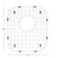 Karran 12-1/2 In. X 14-5/8 In. Stainless Steel Bottom Grid