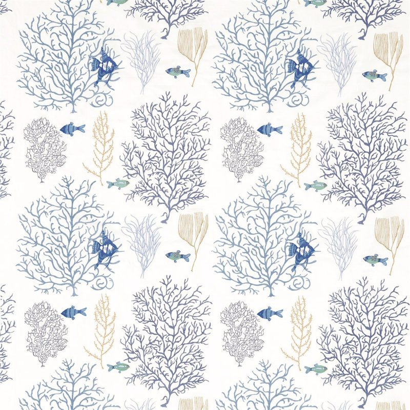 Coral & Fish Fabric