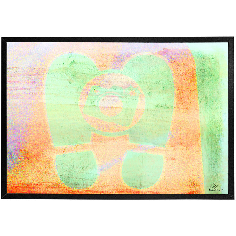 Single Picture Frame Print, Black, 51cm H x 76cm W x 4cm D