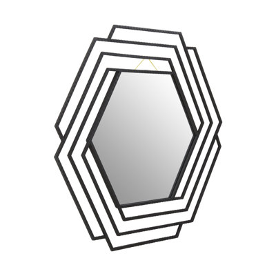 Britteni Hexagon Mirror