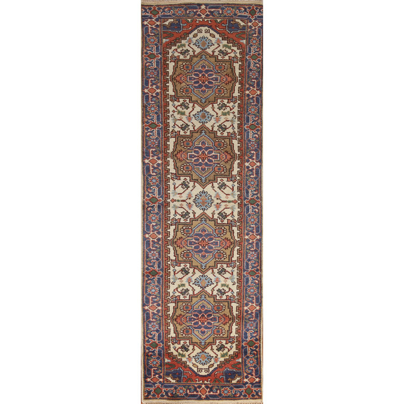 One-of-a-Kind Runner 2'7'' X 9'11'' New Age Runner Wool Area Rug in Ivory
