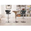 Ensemble de 2 tabourets de bar Upholstery Airlift-468352544