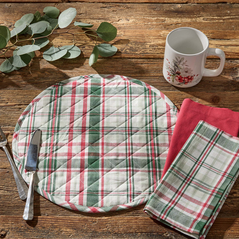  Ensemble de 4 serviettes de table Berry Frost