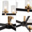 Marrina 5-Light Classic Wagon Wheel Gold Chandelier with Seeded Glass Shades