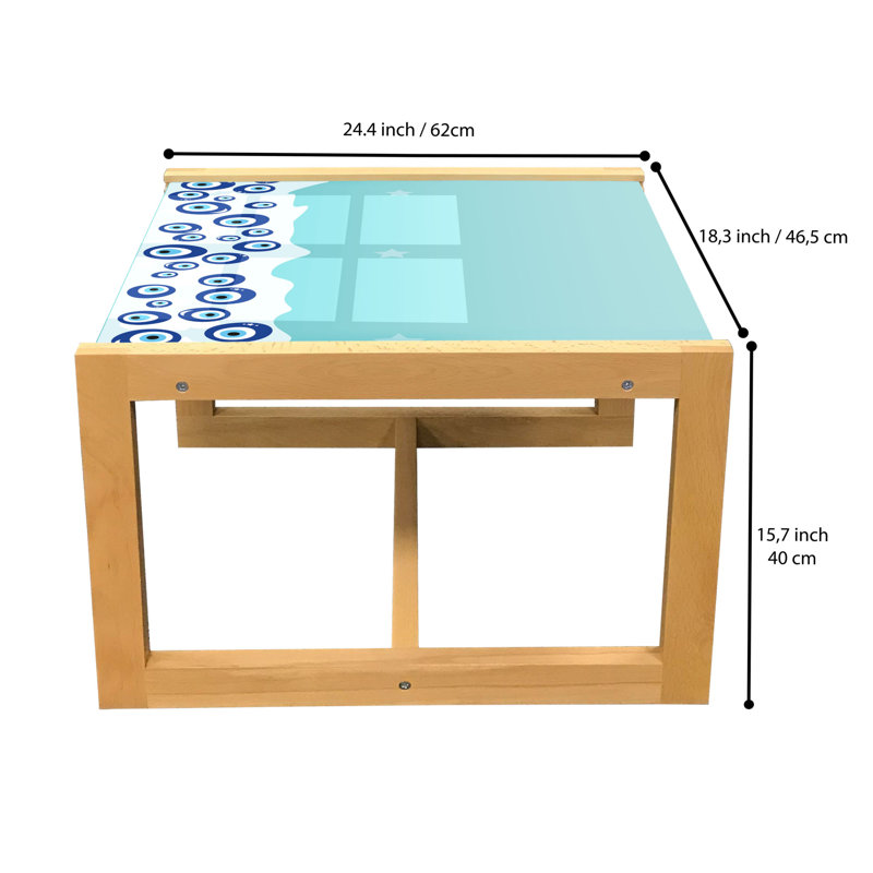 Jabary Sled Coffee Table, 62cm H x 46cm W x 40cm D