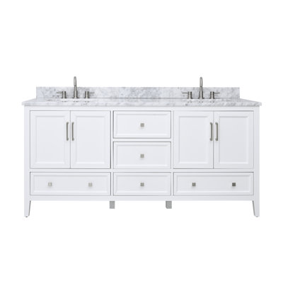 Everette 73'' W Double Vanity
