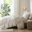 Housse de couette en coton biologique lavable à la machine-128860205