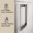 56''-60"W x 58''H  Frameless Tub Door-101053663