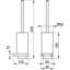 Edition 11 Freestanding Toilet Brush and Holder