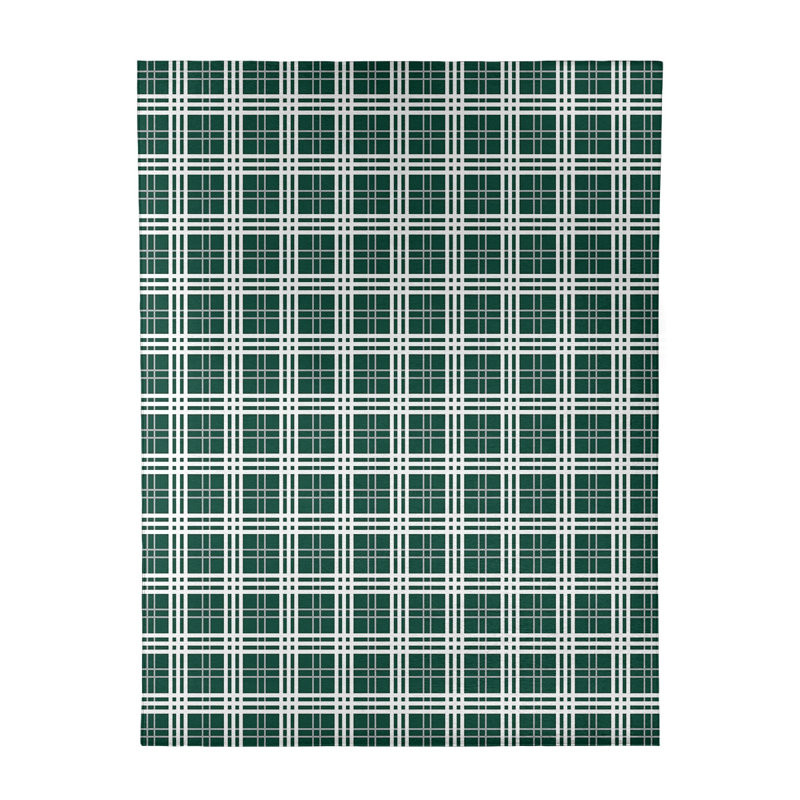 Tapis écossais vert, Rectangle 9 pi x 12 pi