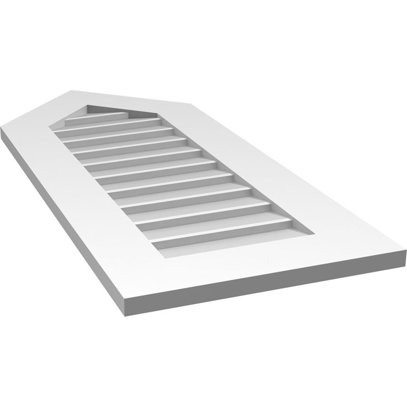 Ventilateur à pignon en uréthane non-fonctionnel Signature, H 38 po x l 16 po x P 1 po