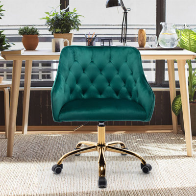 Chaise de bureau pivotante à hauteur réglable moderne pour bureau à domicile