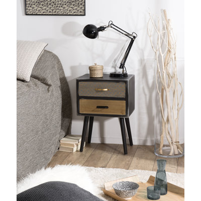 Chison 42cm W Bedside Table