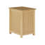 Jeffrey 52cm W Solid Wood Bedside Table