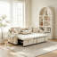 3 Seater Linen Sofa & Chaise-587791057