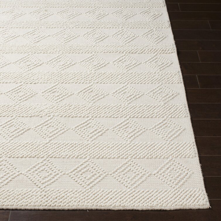 Litchfield Handmade Flatweave Wool/Cotton Area Rug in Cream Langley Street Rug Size: Rectangle 5' x 7'6