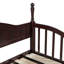 Lit de jour extensible en bois avec 2 tiroirs de rangement-1327769151