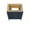 Alexandra Three-Drawer Single Bath Vanity