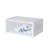Set Of 6 Stackable Clear Plastic Shoe Storage Box