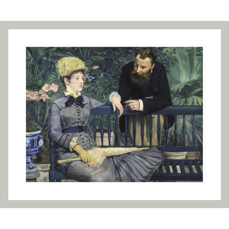 Dans le conservatoire par impression giclée encadrée, 23.5" H x 28.74" W