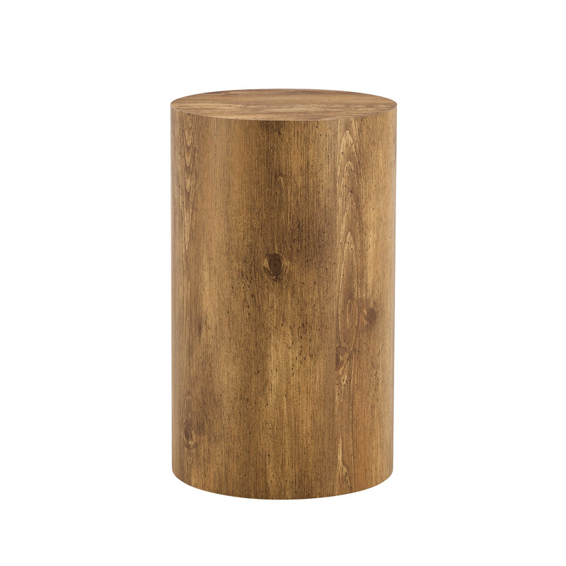 Table basse Ragin Modern, H 19,7 po x L 12 po x l 12 po, Bois brun