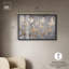 Décoration murale bord de mer Golden Flock par Art Remedy, cadre noir, 46 x 31-1706131179-1706131156