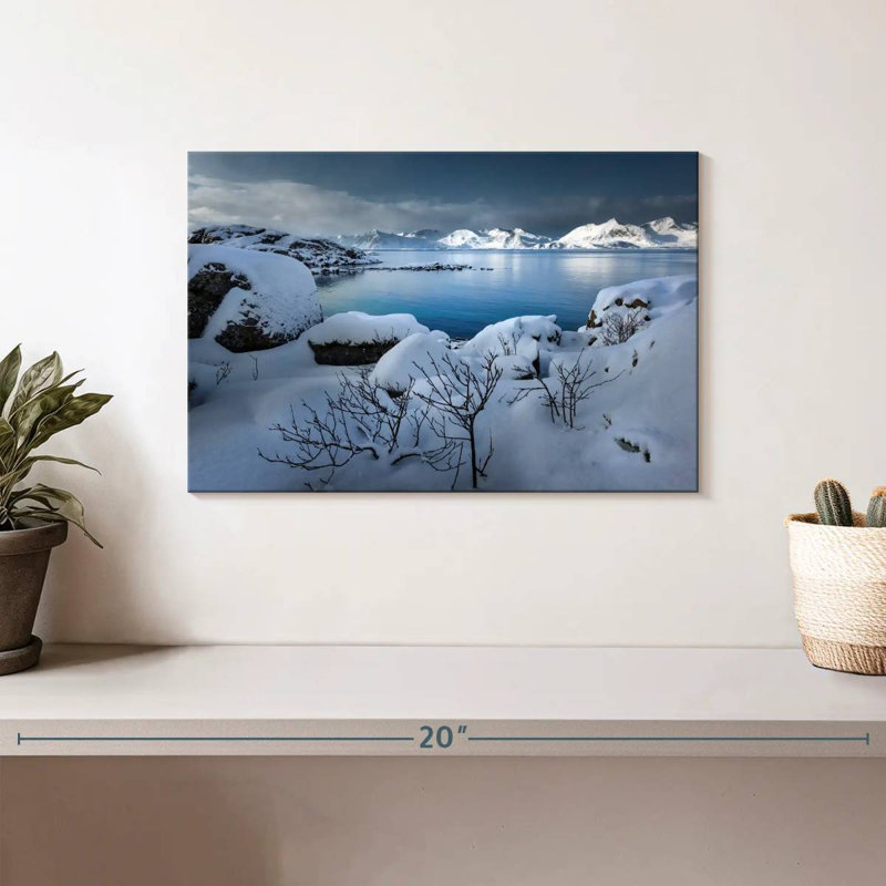 Alvord Snowy Mountain Lake, H 8 po x l 12 po