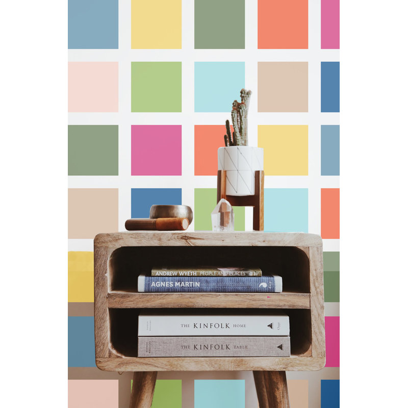 Be Someone Geometric Wallpaper Roll by Jamie Graney