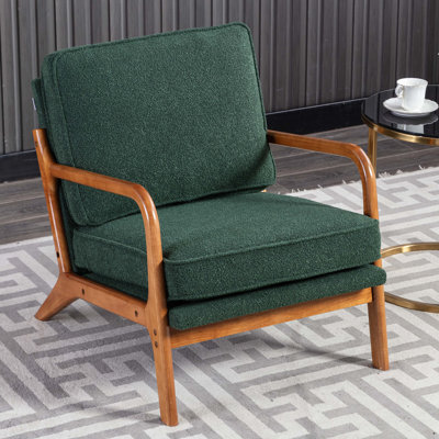 Daquan 43.05cm H Boucle Upholstered Armchair