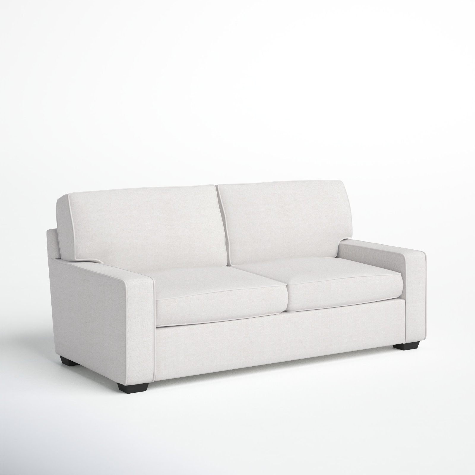 Taylor 78'' Upholstered Sofa, Nomad Snow Crypton® Chenille