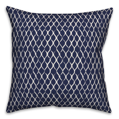  Fishnet Throw Pillow