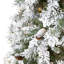 Lighted Artificial Pine Christmas Tree-1066300061