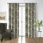 Dolce  Spring Green Cotton Grommet Top Drapery Panel Set of 2-777078604
