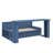 Daybed In Full Size Featuring Detachable Desk, Drawers For Storage & Side Table With Hydraulic Lift-1412201307-1412201306
