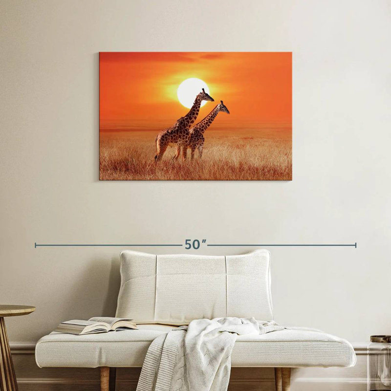 Girafes du Serengeti, H 24 po x l 36 po