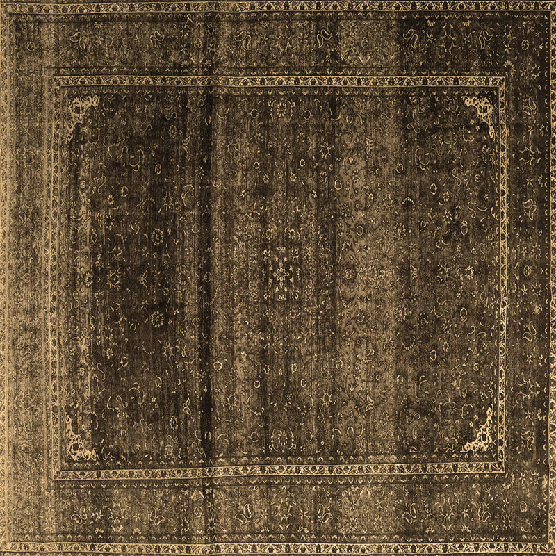 Hadewig Oriental Indoor Rug, Square 4'