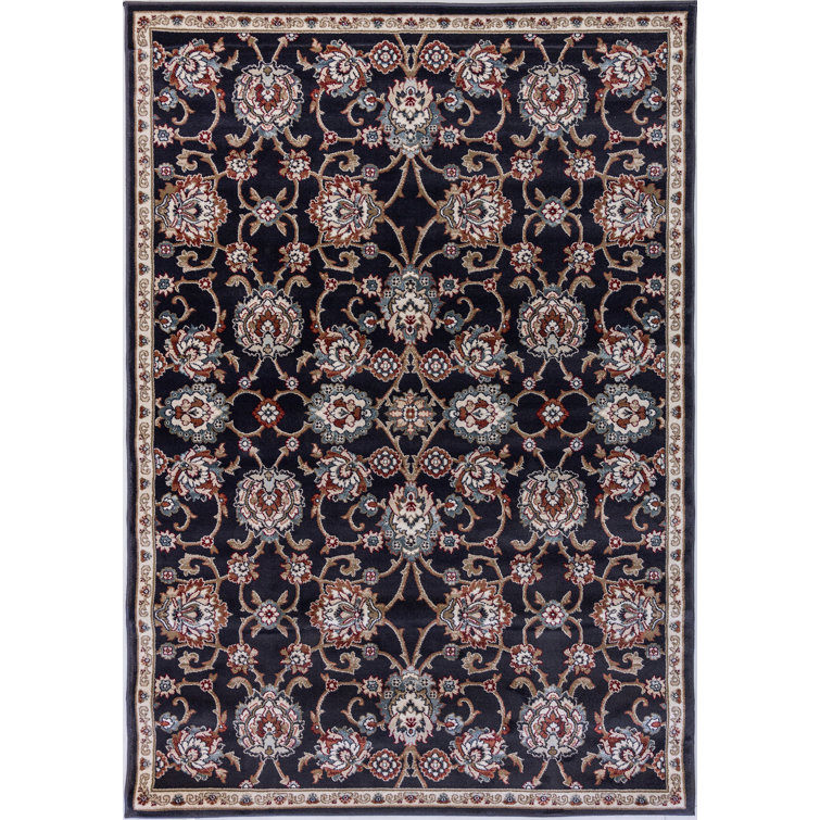 Tapis gris zone anthracite Morocco