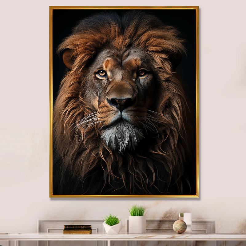 Lion Regal King Portrait " Lion Regal King Portrait "