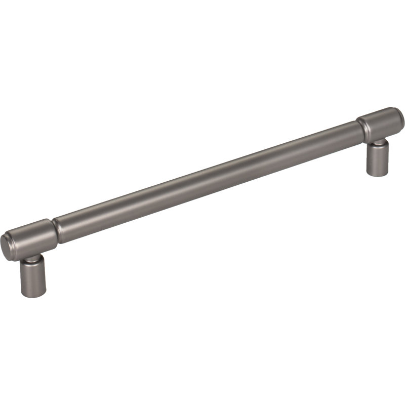 Clarence Bar pull, Ash Gray, 7 9/16" Center to Center