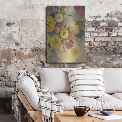 «Yellow Floral Duo I» par Silvia Vassileva