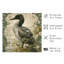 Animaux, reproduction d'art sans cadre William Morris Duck-1539369743