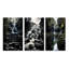 «Gray Waterfall Cascading Reflections», 3 pièces sur toile-322126026-322126025
