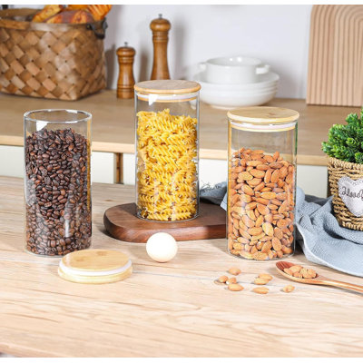 Glass Jar - Set of 3