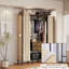 Anesu 150cm Freestanding Clothes Rack