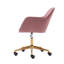 Chaise de bureau pivotante rembourrée en tissu Bollay-448674056-463346539