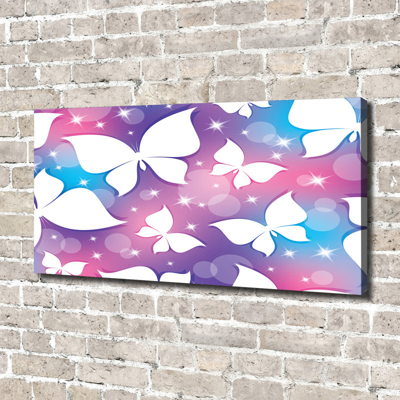 Butterflies - Wrapped Canvas Print