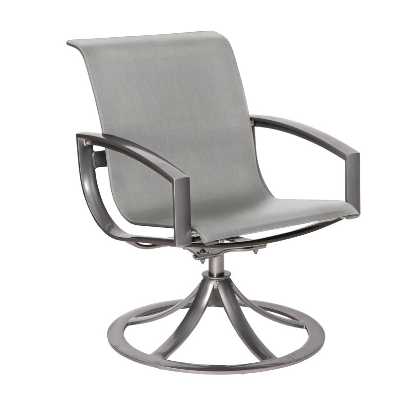 Chaise de patio Metropolis, Alliage Augustine