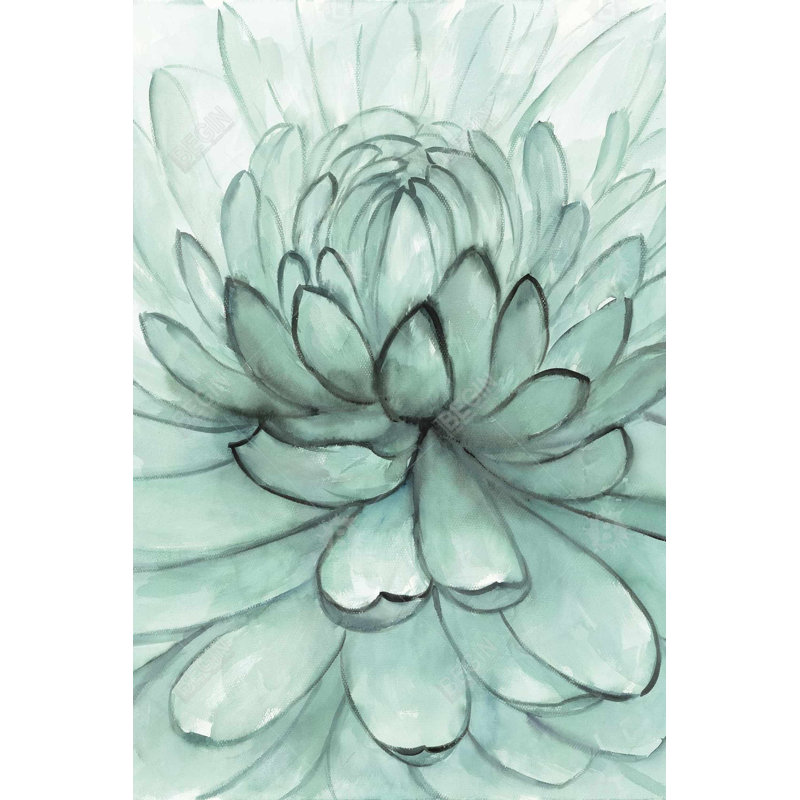 " Turquoise Flower "