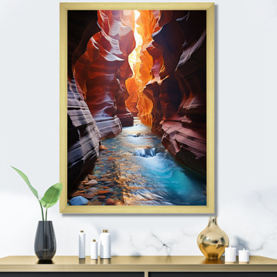 Canyon Rainbow Spectrum I - imprimé